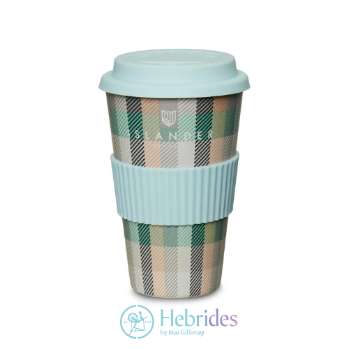 Islander coffee cup - Islander tartan