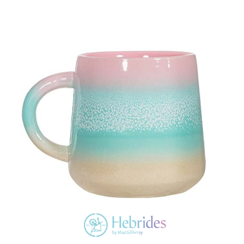 Stoneware mug - ombre sunrise