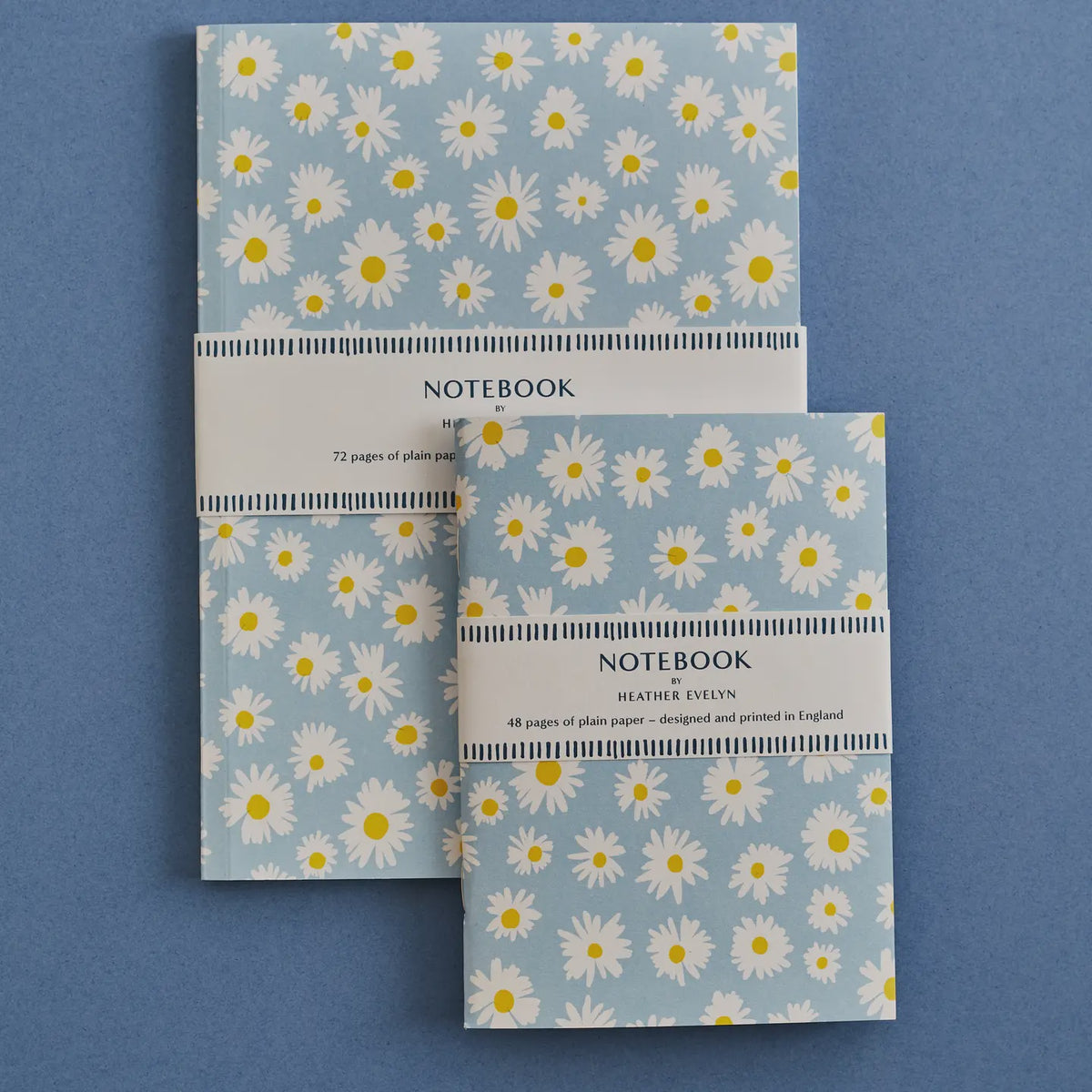 Notebook Daisies Blue A5