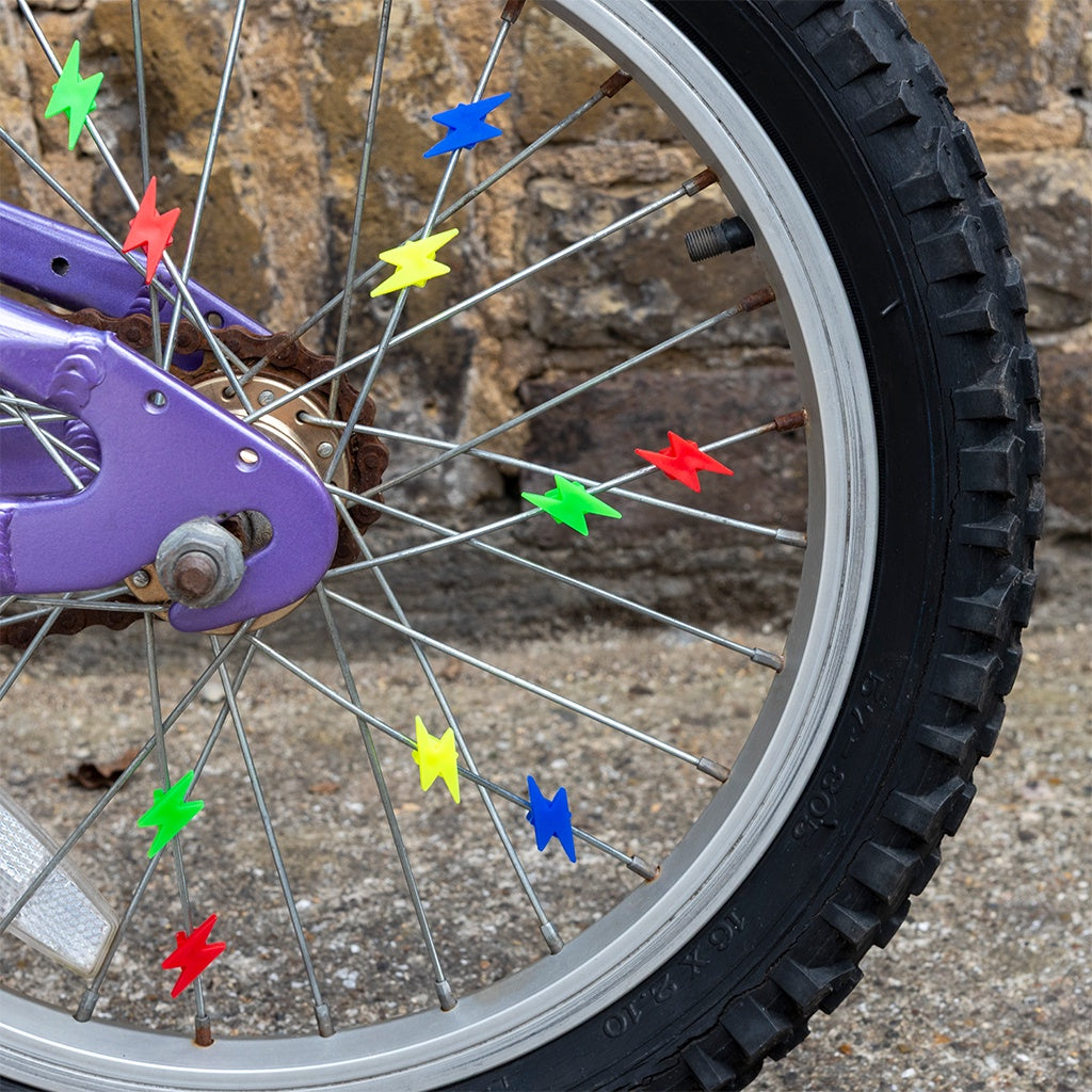 Bike Spoke Lightning Bolts