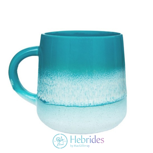 Stoneware mug - teal