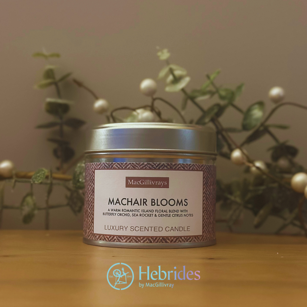 Machair blooms - Hebrides by MacGillivray custom candle tin