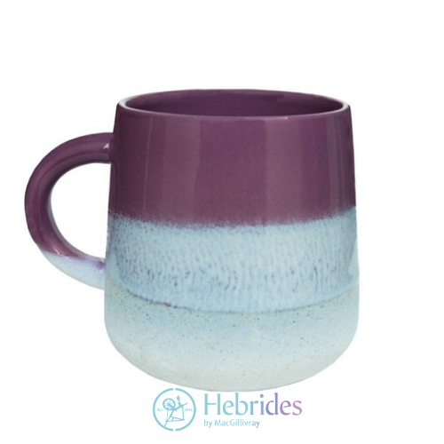 Stoneware mug - deep heather