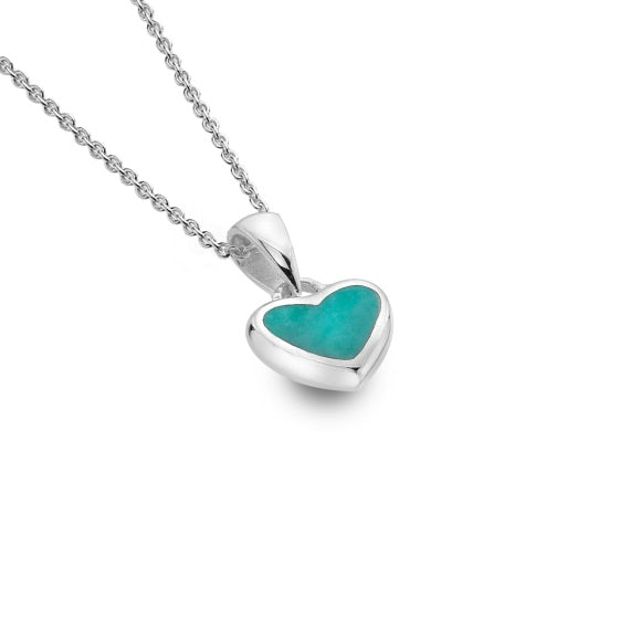 Turquoise heart necklace