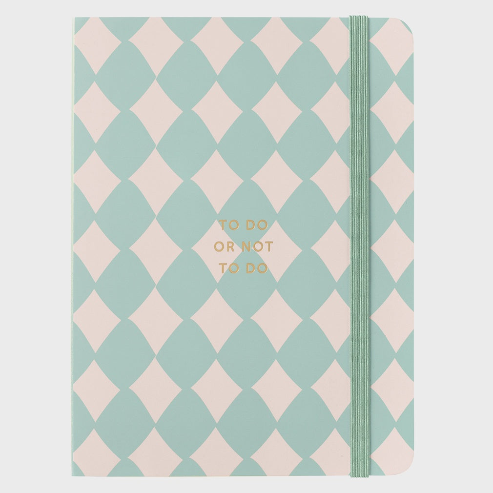 To Do Notes, Two Tear Off List Pads, Notebook, Harlequin