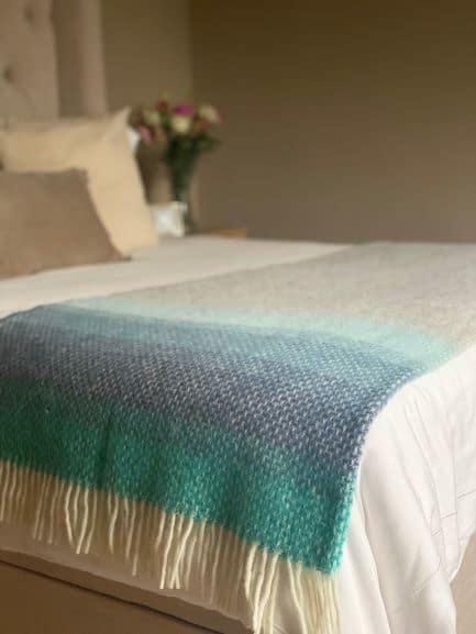 100% wool throws & blankets - Seaside 130x200cm