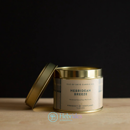 Hebridean breeze travel tin candle