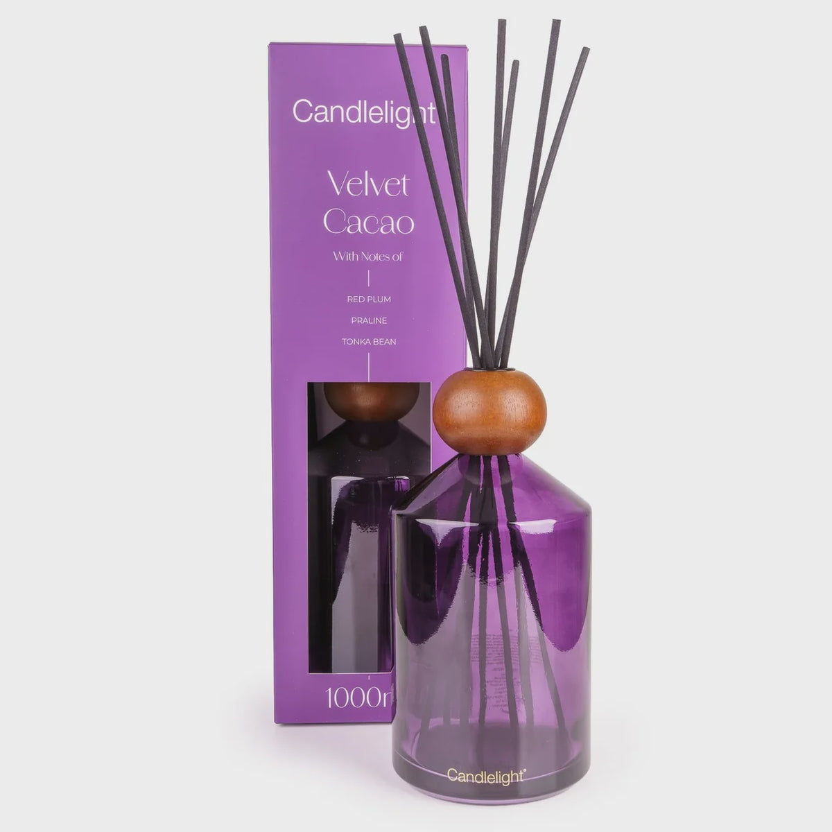 1000ml Reed Diffuser Geometric Velvet Cacao
