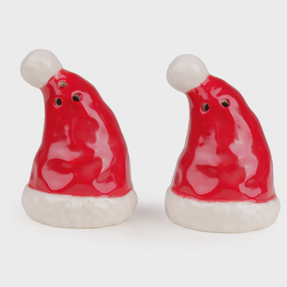 Salt & Pepper Pot Santa Hats