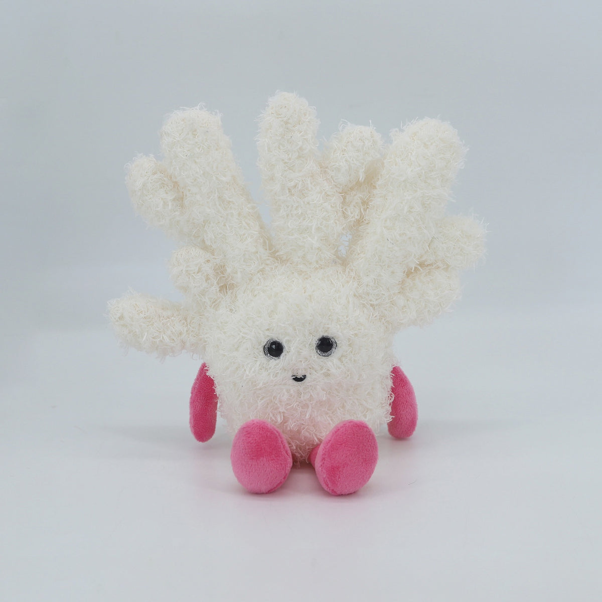 Coral soft toy - pink feet