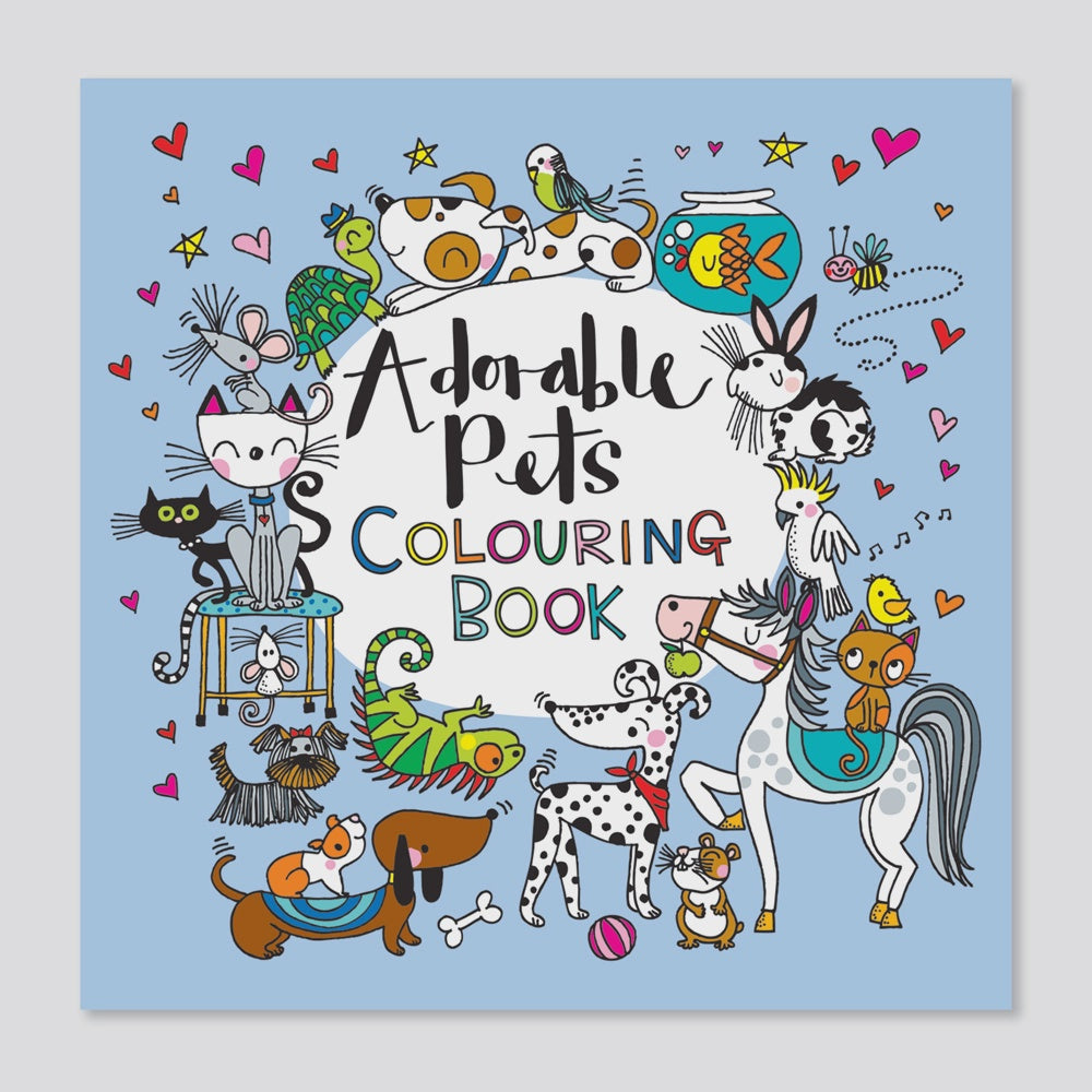Children's Adorable Pets Colouring Book