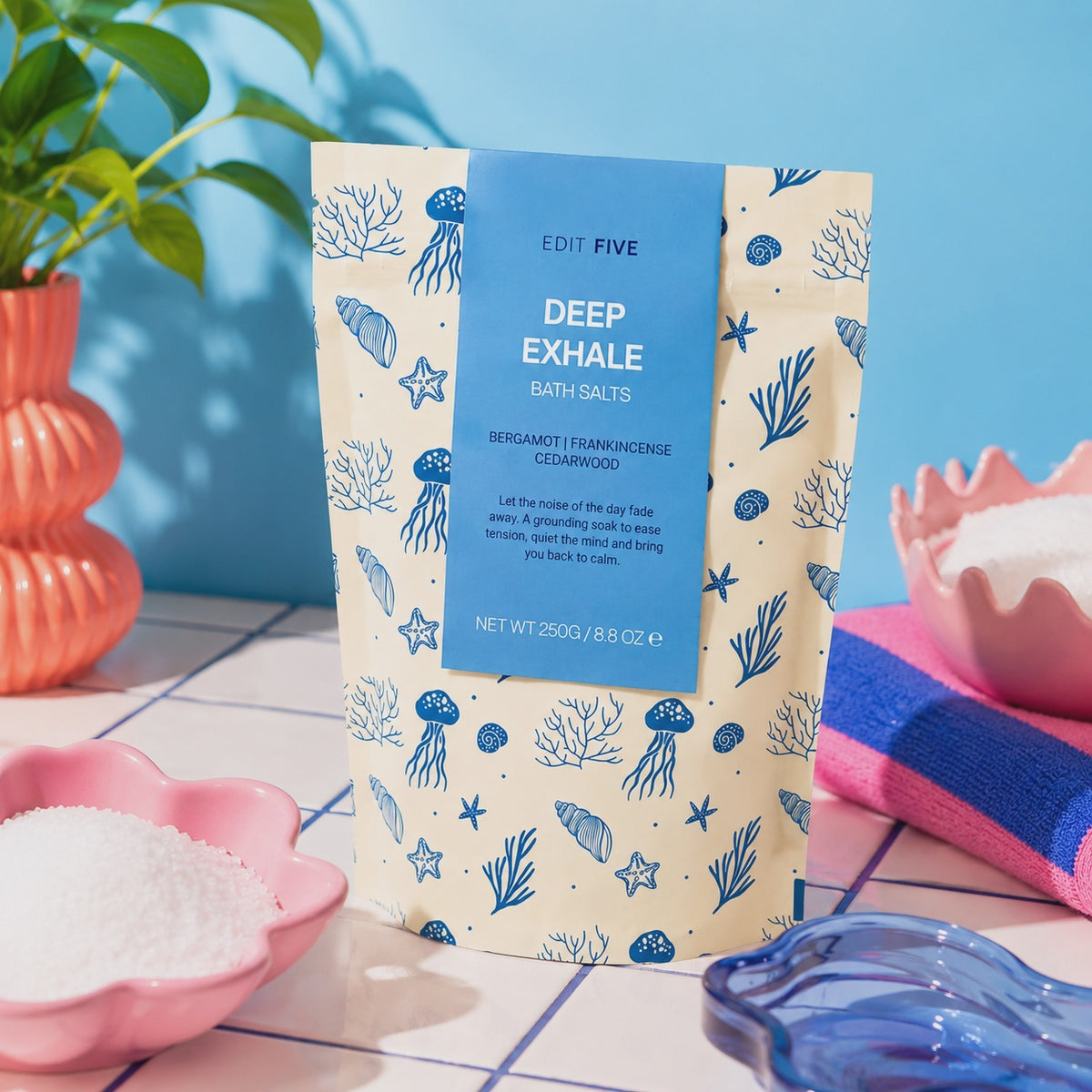 Deep exhale Bath salts