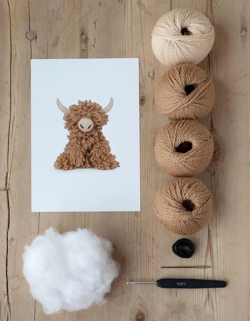 Morag the Highland cow kit