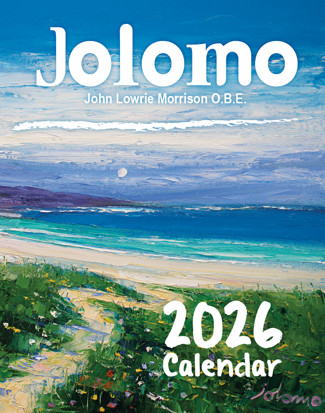 Island Blue 2026 JOLOMO Calendar