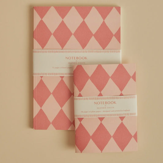 Notebook Pink Harlequin A6