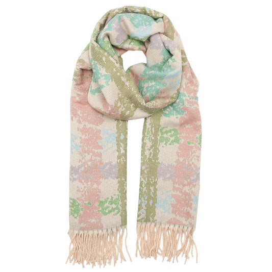 Scarf Winter Weight Checks Green