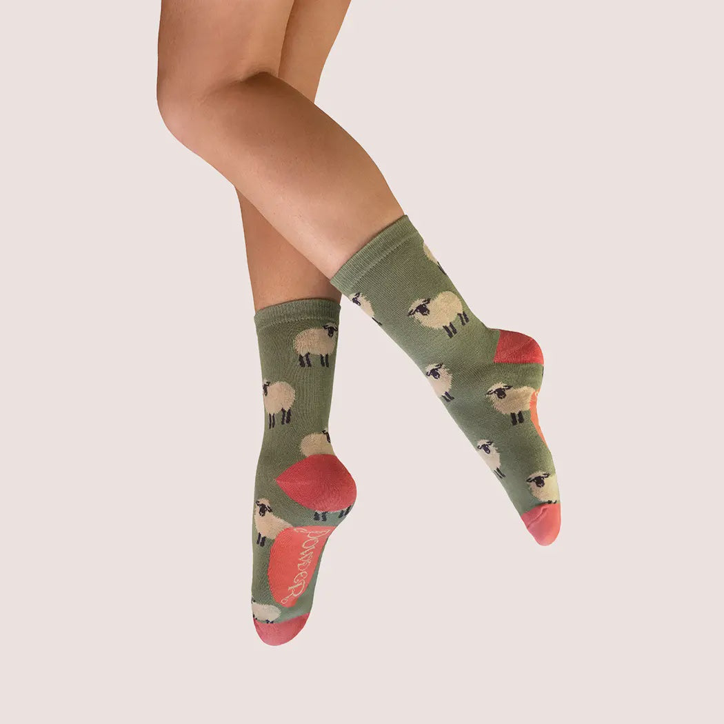 Sheep Ankle Socks