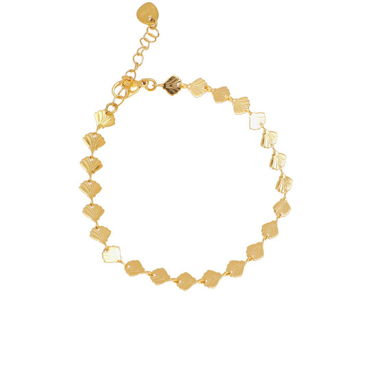 Bracelet Waterproof Mini Shell Gold