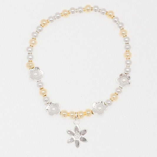 Bracelet Constellation Collection Charlotte Daisy Silver & Gold