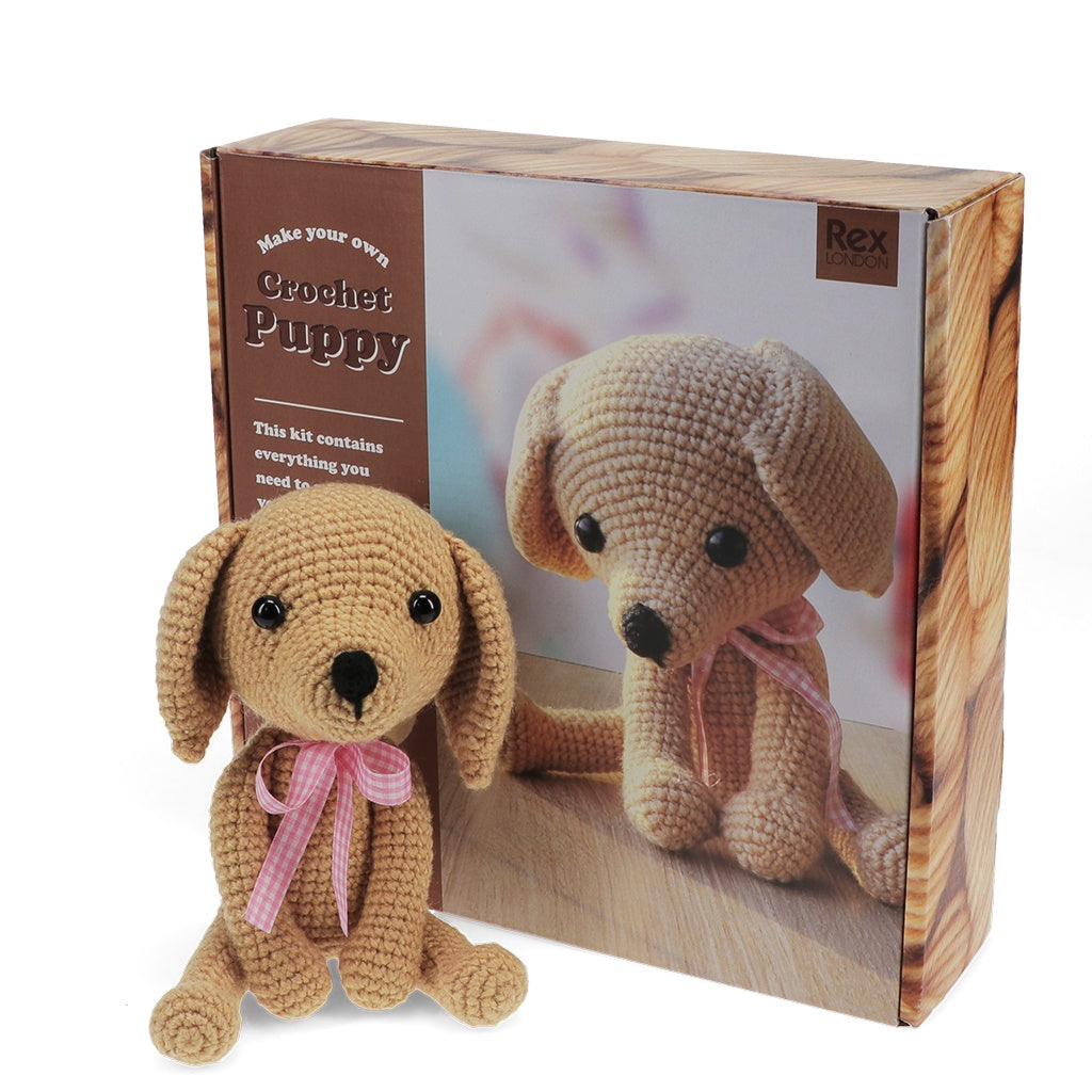 Make your own crochet animal kit - Puppy