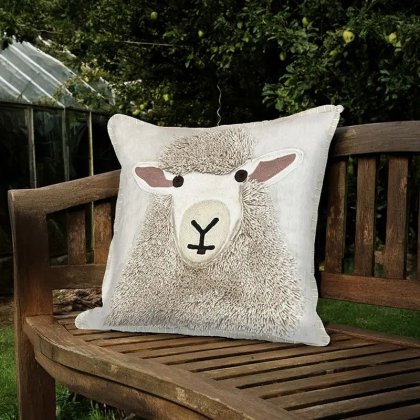Love Ewe sheep cushion