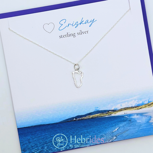 Island map jewellery
