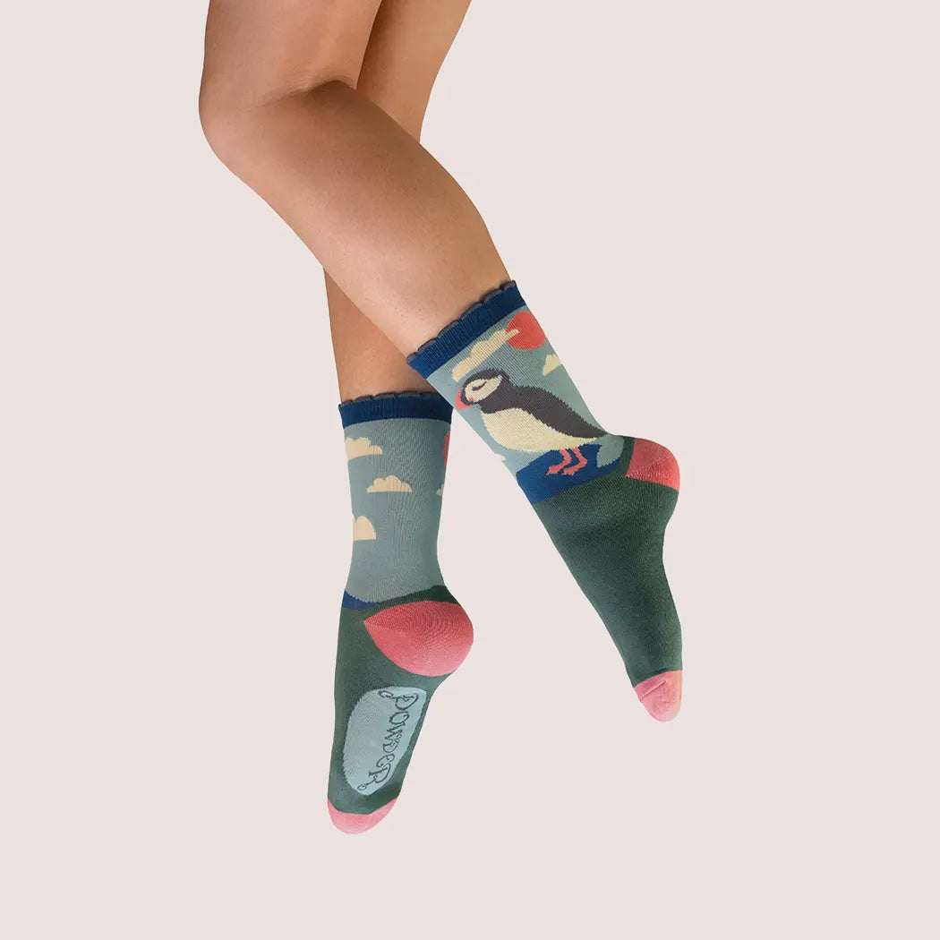 Puffin Ankle Socks