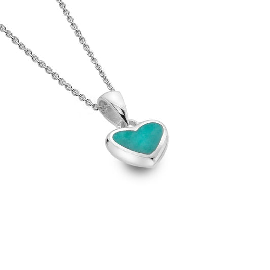 Turquoise heart necklace