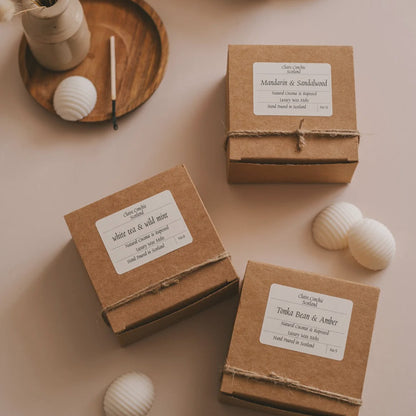 Tonka bean & amber wax melts