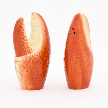Lobster claws salt and pepper shaker set