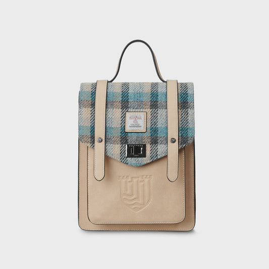 Islander tweed Harris Tweed mini Carloway backpack