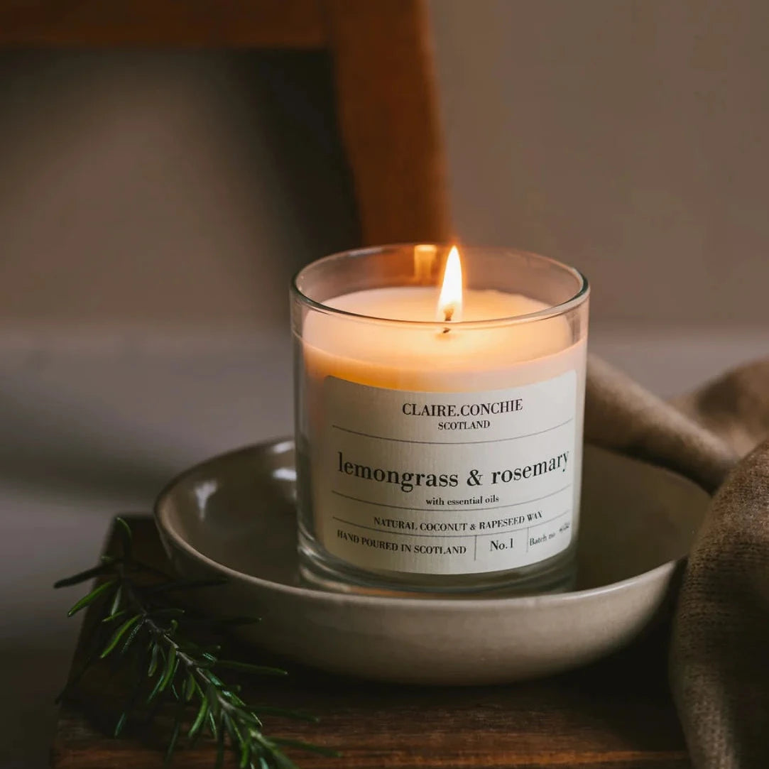 Mandarin & sandalwood candle