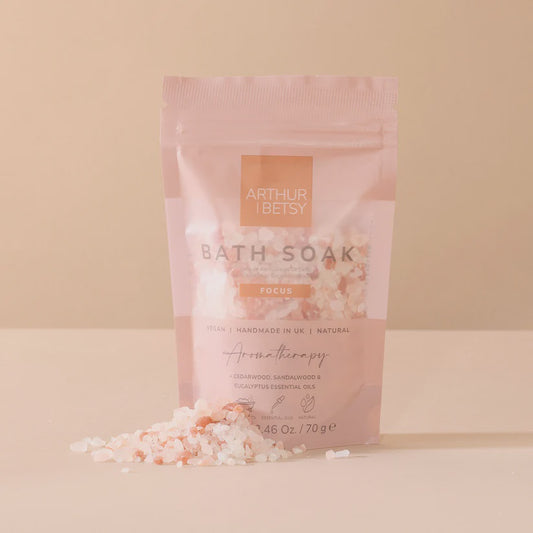 Focus aromatherapy bath salts