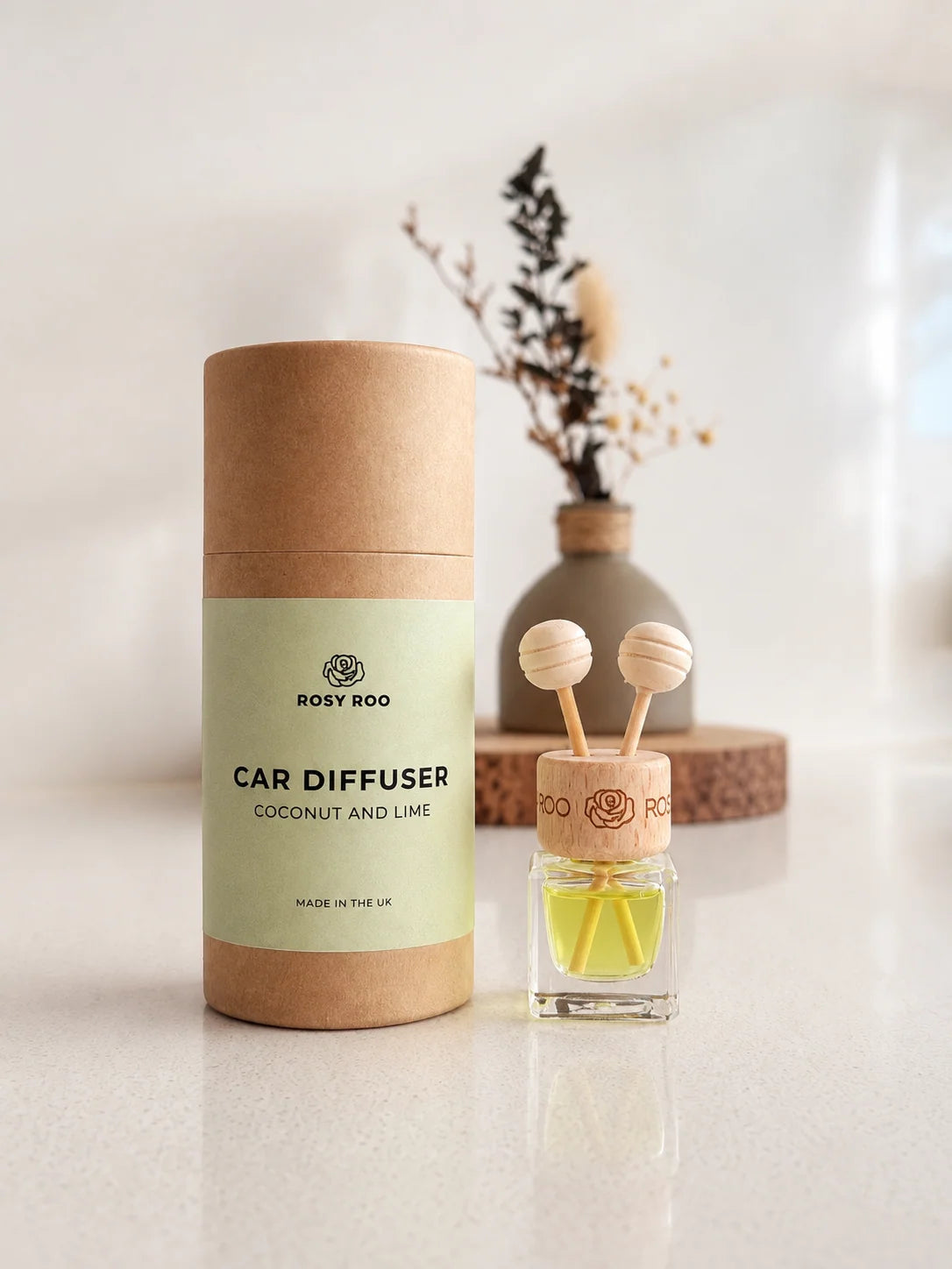 Car Diffuser - 4 scents to choose from