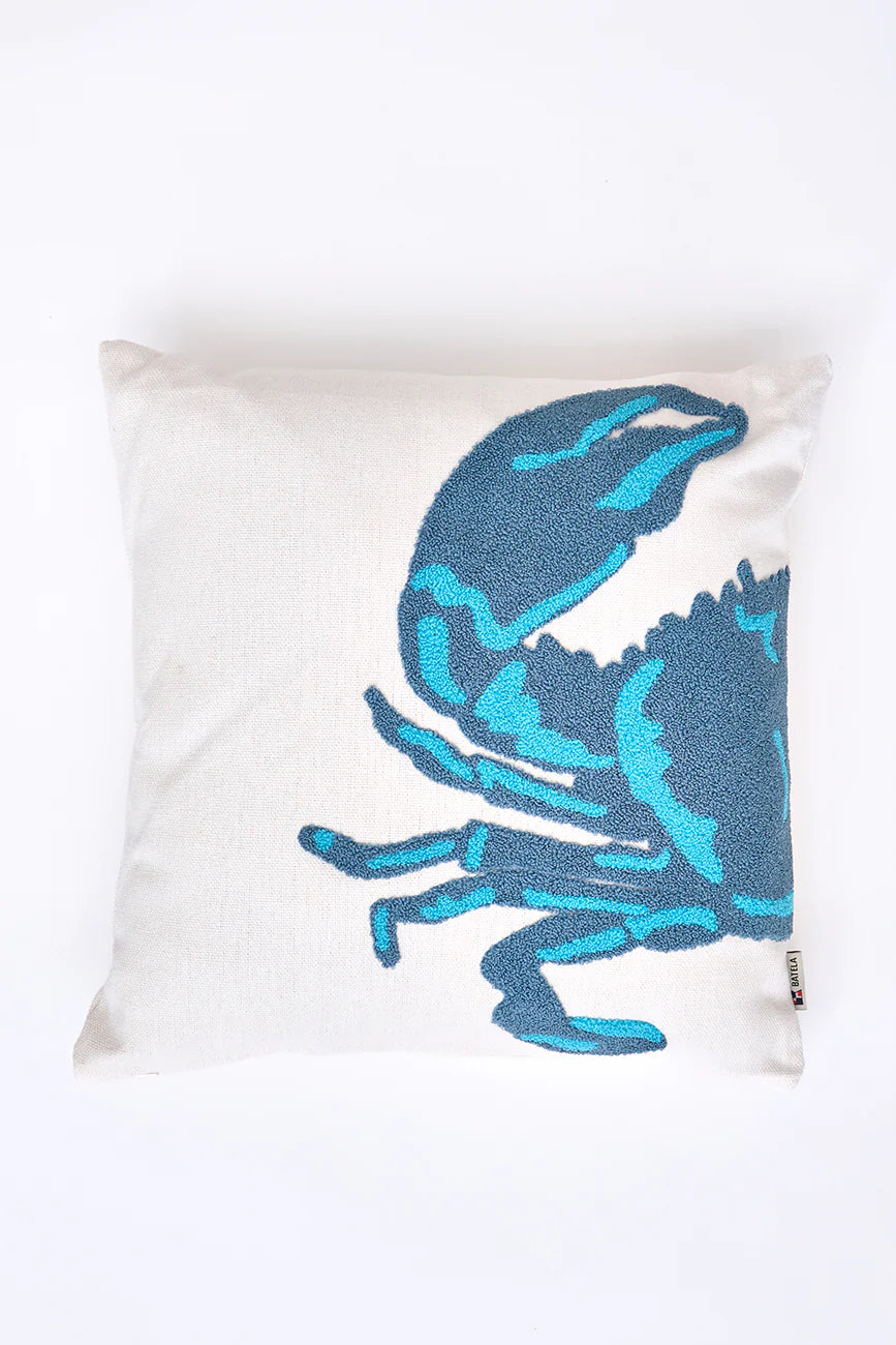Pair of Crab Motif Cushions