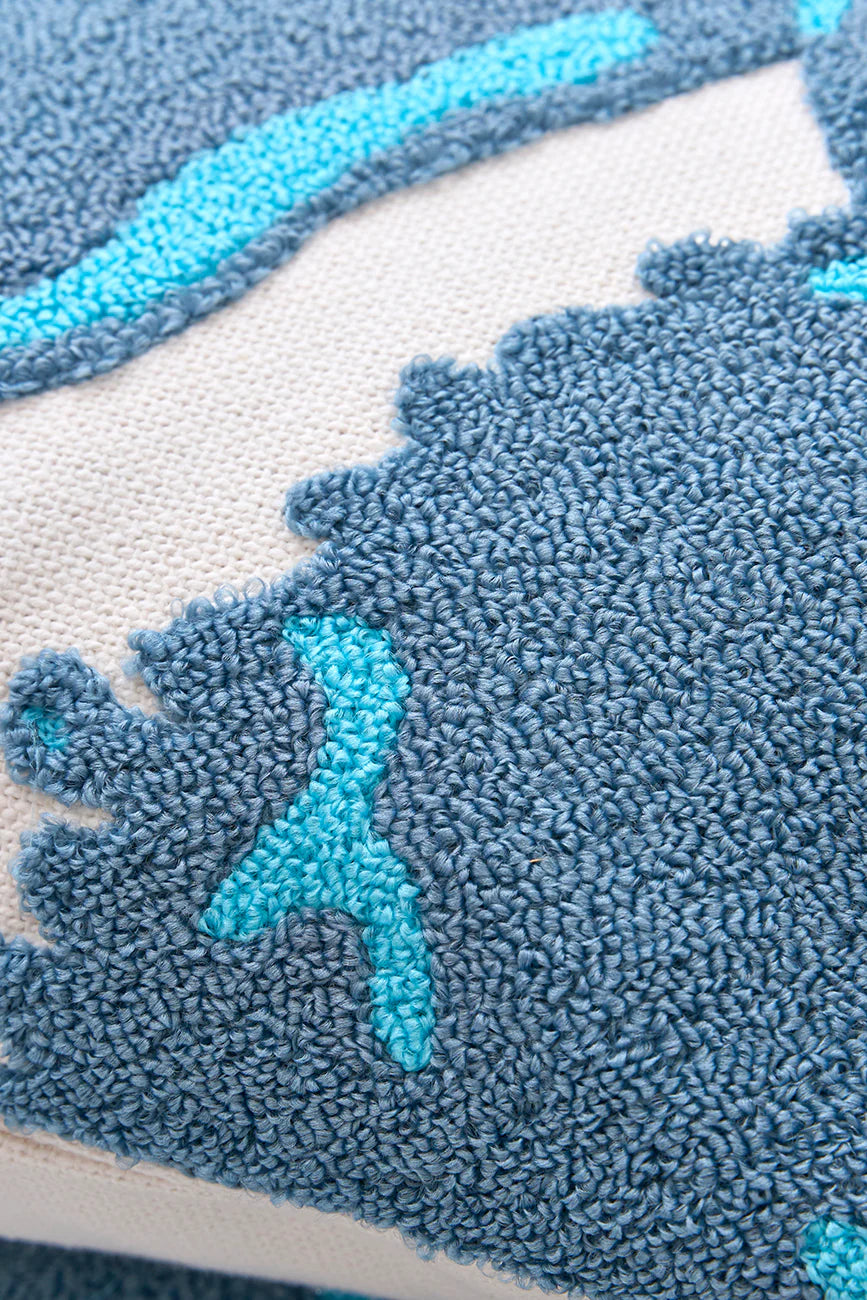 Pair of Crab Motif Cushions