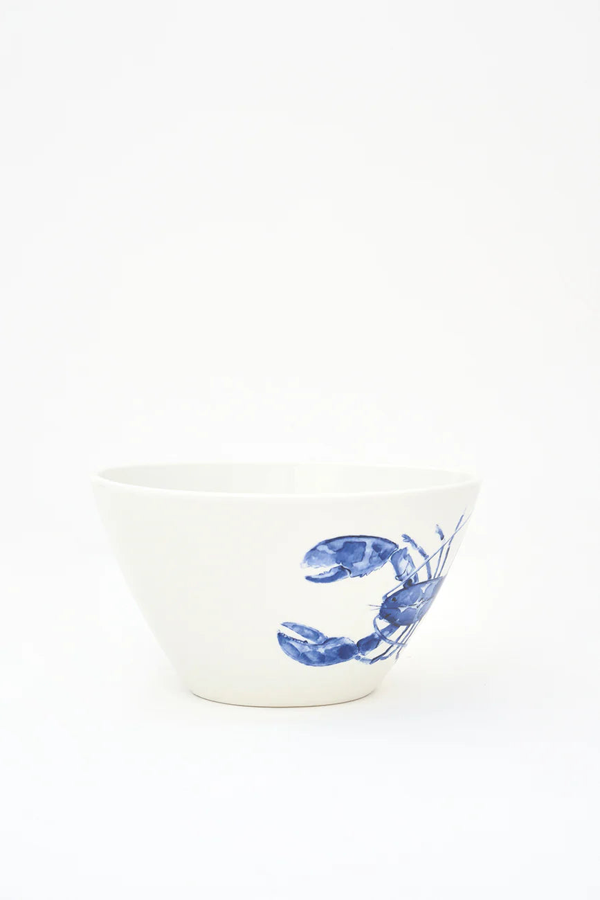 Bowl with Lobster Motif
