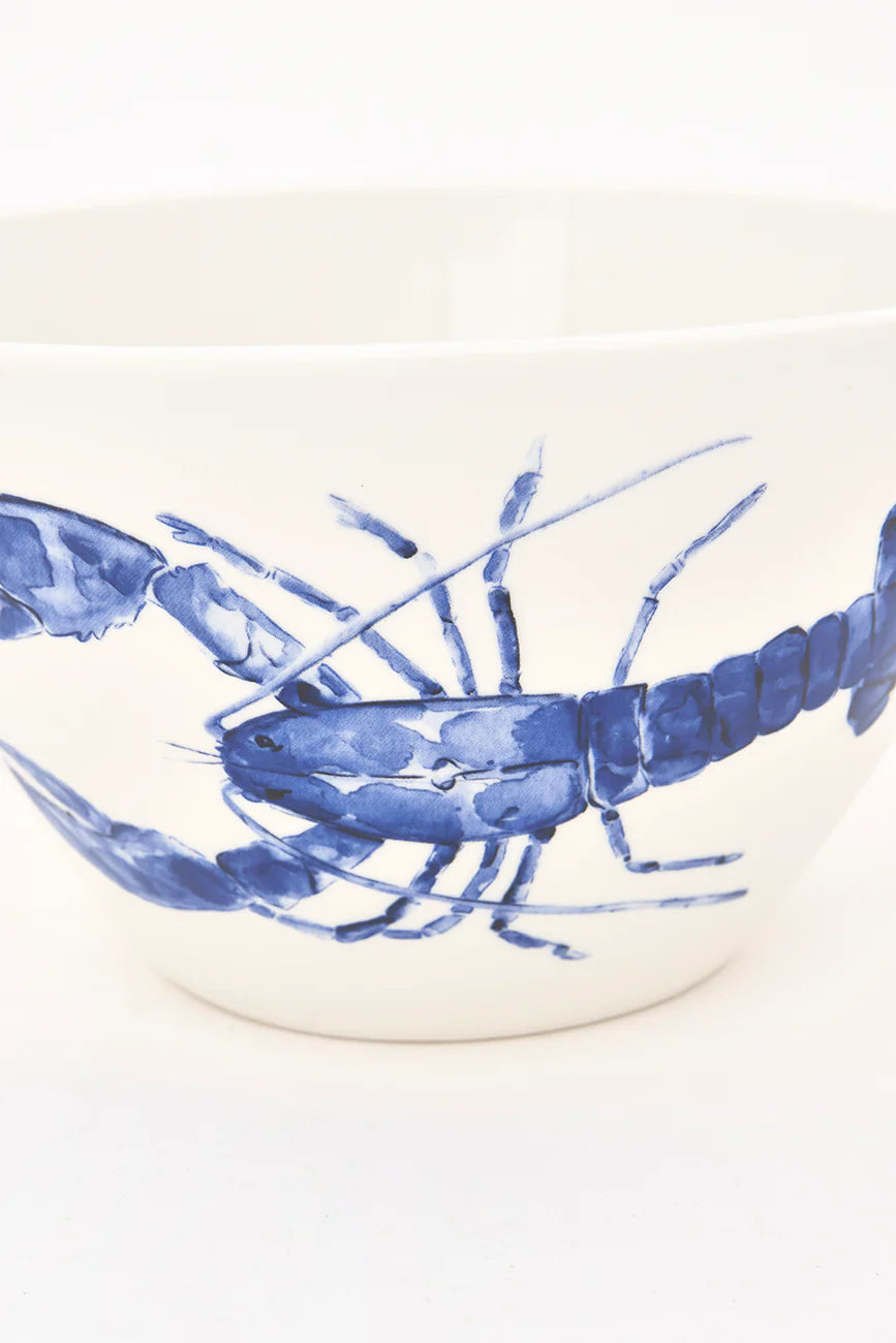 Bowl with Lobster Motif