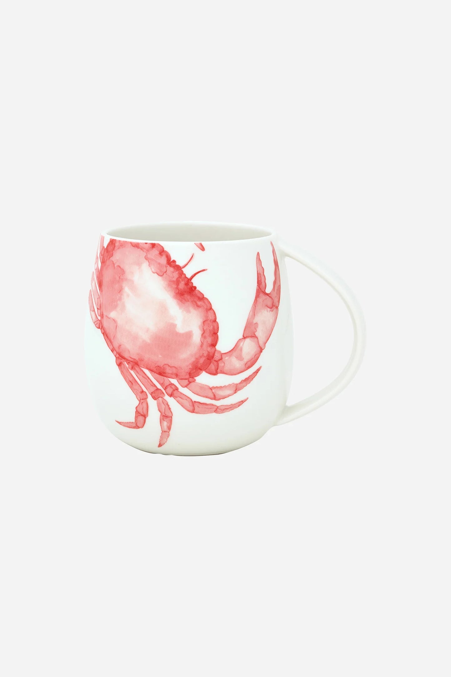 Mug with crab motif