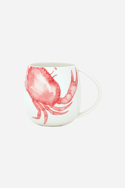 Mug with crab motif
