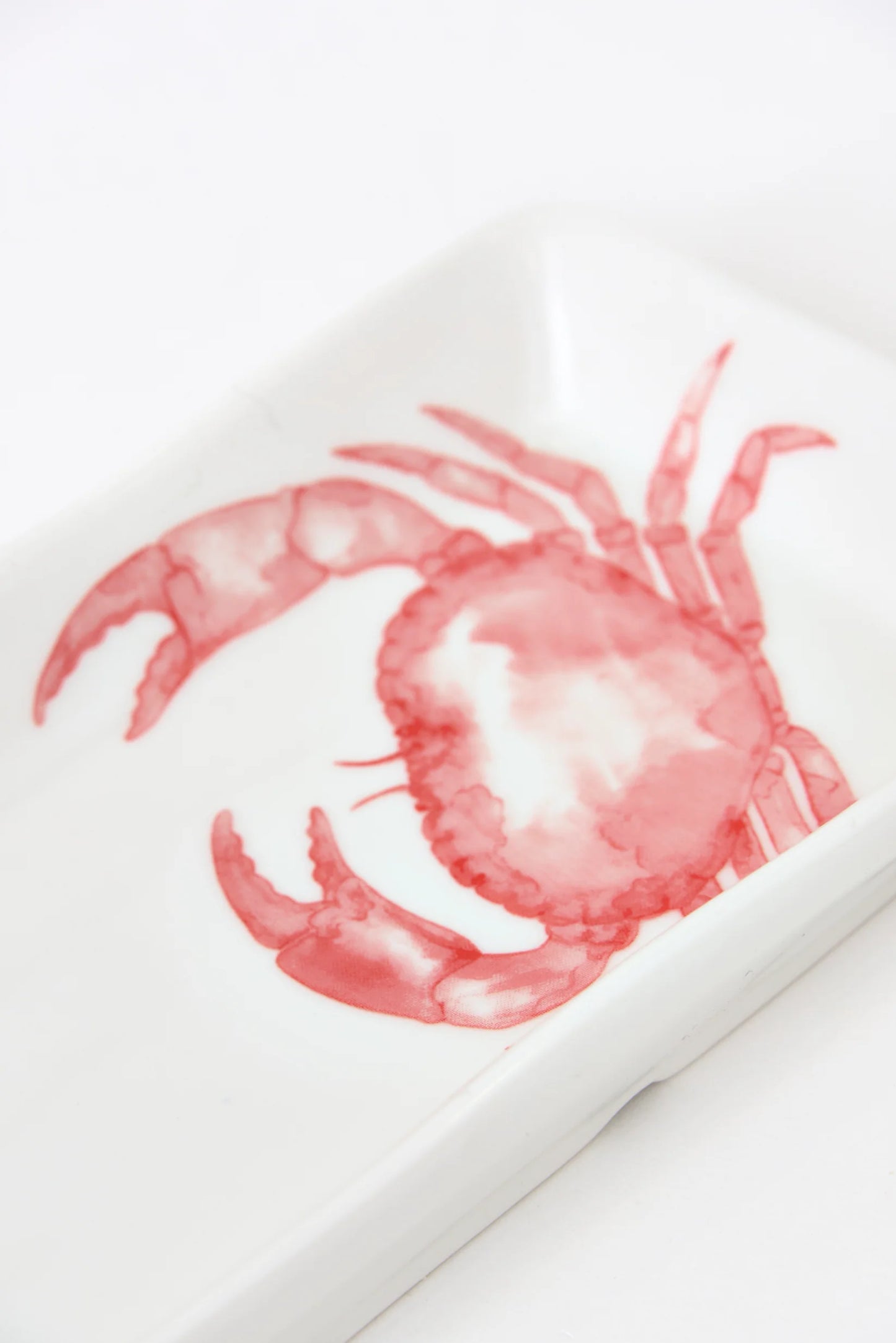 Crab motif tray