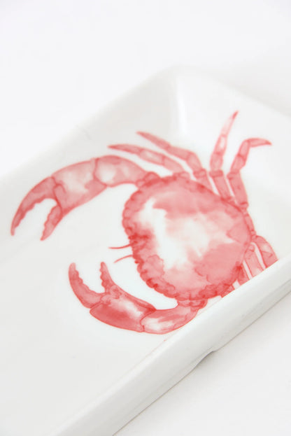 Crab motif tray