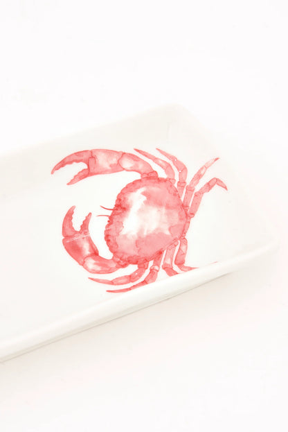 Crab motif mini platter