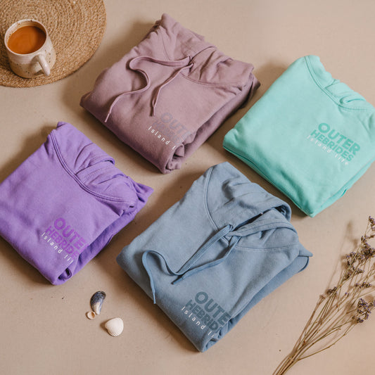 Island life hoodie - Sea green