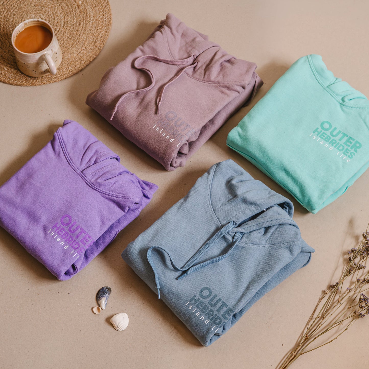 Island life KIDS hoodie - turquoise