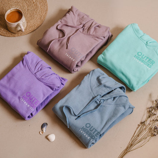 Island life KIDS hoodie - turquoise