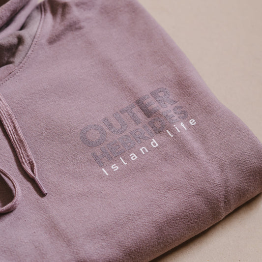 Island life hoodie - Heather