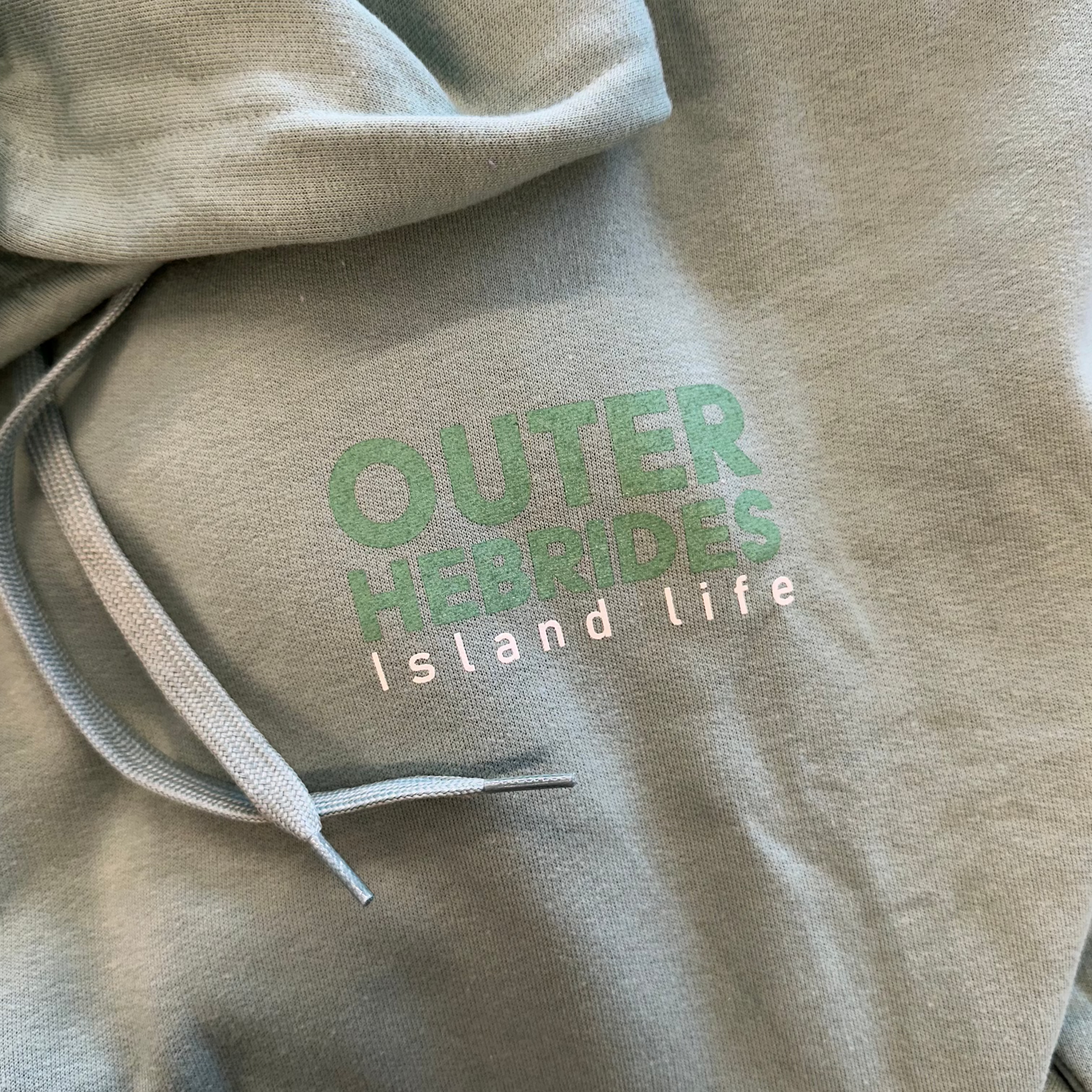 Island life hoodie - Sea green