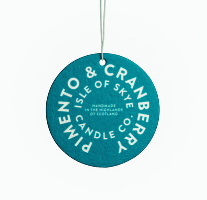 Pimento and cranberry car freshener