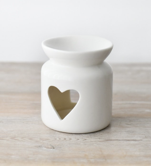Heart Oil Burner, 10cm